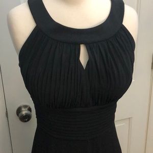 Black maxi dress